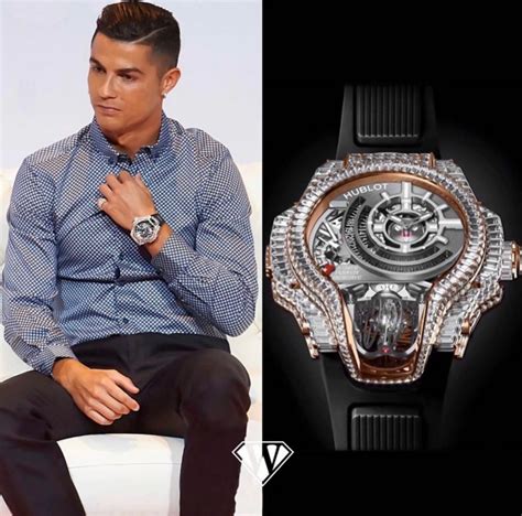 hublot watch ronaldo|cristiano ronaldo white gold watch.